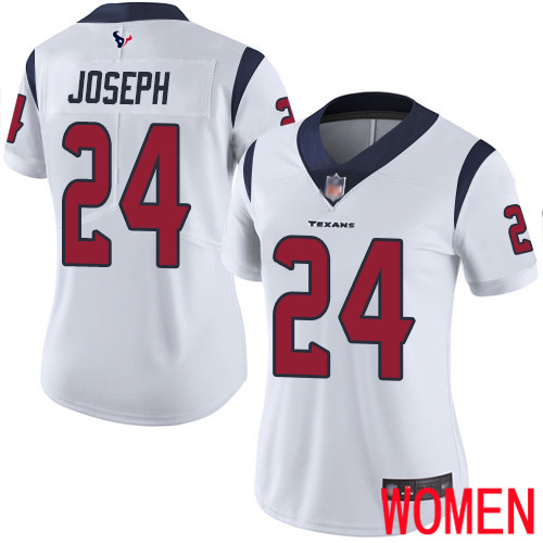 Houston Texans Limited White Women Johnathan Joseph Road Jersey NFL Football #24 Vapor Untouchable->youth nfl jersey->Youth Jersey